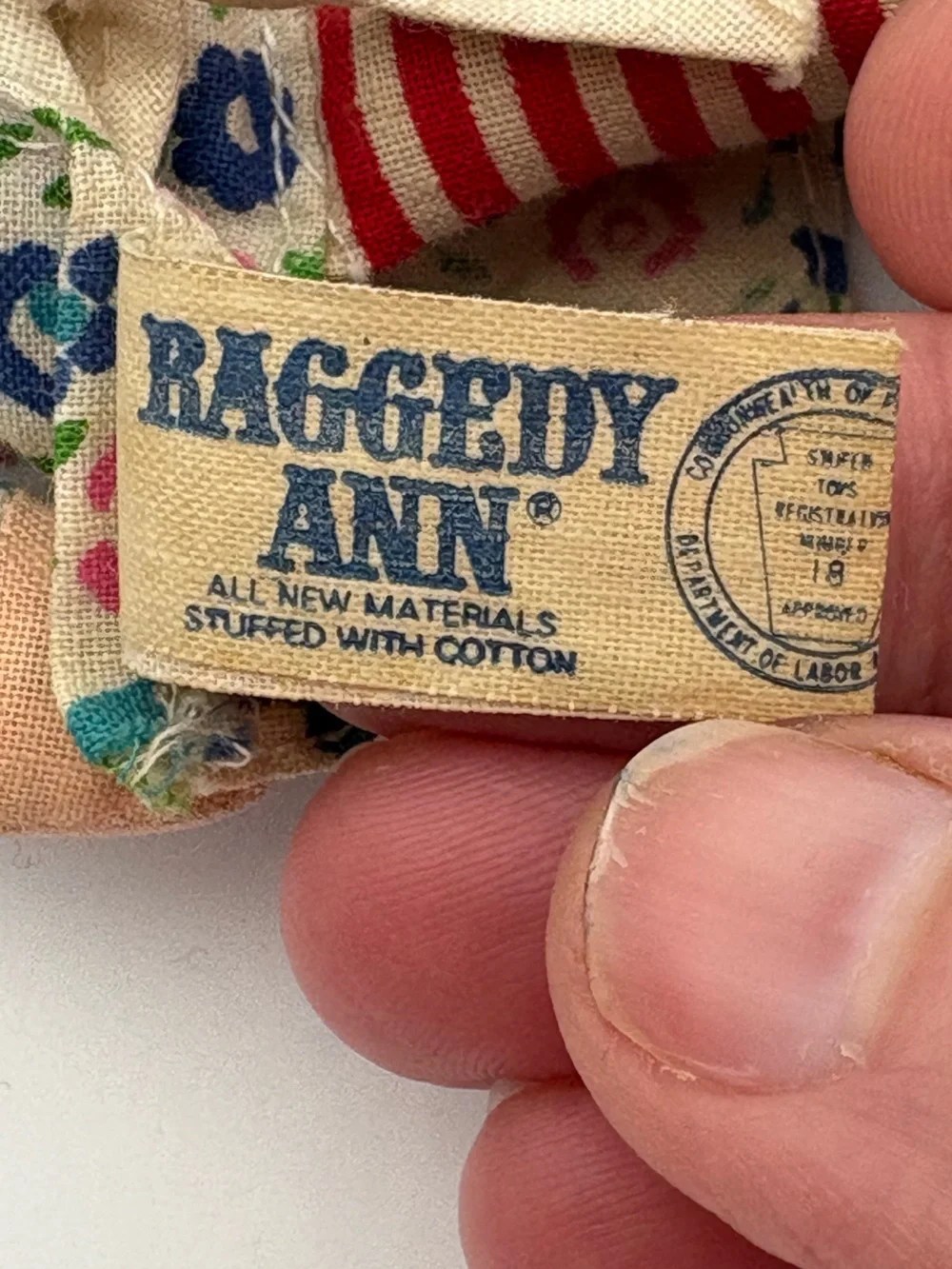 Vintage Raggedy Ann and Raggedy Andy Dolls